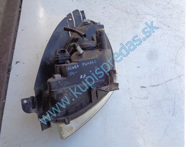 pravé predné svetlo na citroen xsara picasso, 89300200